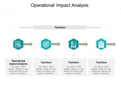 Operational impact analysis ppt powerpoint presentation summary outfit cpb