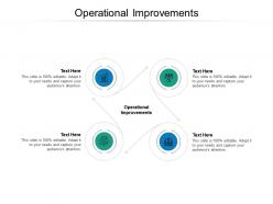 Operational improvements ppt powerpoint presentation styles microsoft cpb