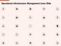 Operational infrastructure management icons slide ppt powerpoint presentation gallery