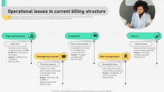 Operational Issues In Current Billing Structure Automation For Customer Database