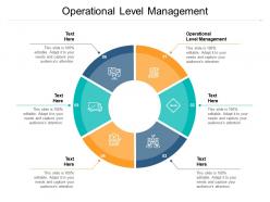 Operational level management ppt powerpoint presentation icon introduction cpb