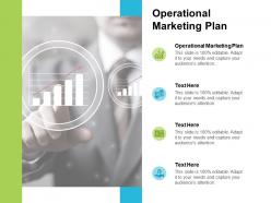 Operational marketing plan ppt powerpoint presentation layouts tips cpb