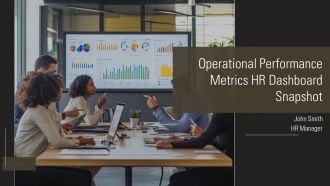 Operational Performance Metrics HR Dashboard Snapshot PPT PowerPoint AT