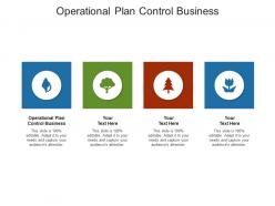 Operational plan control business ppt powerpoint presentation summary layout cpb
