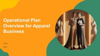 Operational Plan Overview For Apparel Business PPT Mockup AT