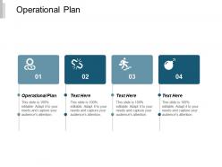 Operational plan ppt powerpoint presentation icon background cpb