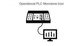 Operational PLC Monotone Icon In Powerpoint Pptx Png And Editable Eps Format