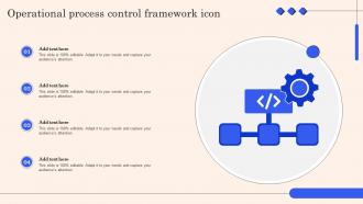 Operational Process Control Framework Icon