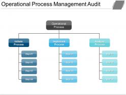 Operational process management audit powerpoint slide ideas