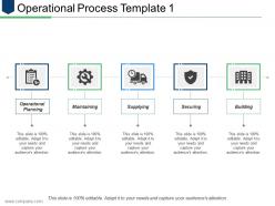 Operational Process Template 1 Ppt Infographics Graphics Pictures