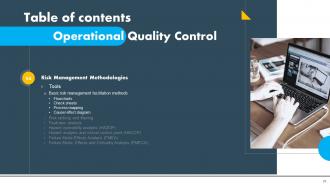Operational Quality Control Powerpoint Presentation Slides Impactful Idea