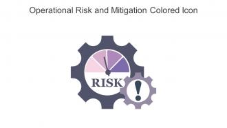 Operational Risk And Mitigation Colored Icon In Powerpoint Pptx Png And Editable Eps Format