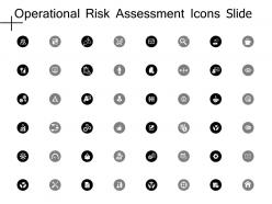 Operational risk assessment icons slide big data ppt powerpoint presentation file