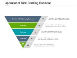 Operational risk banking business ppt powerpoint presentation inspiration skills cpb