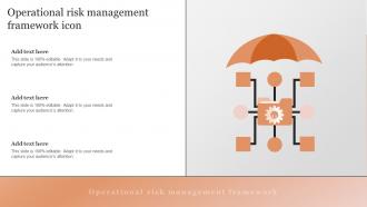 Operational Risk Management Framework Icon