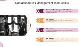 Operational Risk Management Tools Banks In Powerpoint And Google Slides Cpb