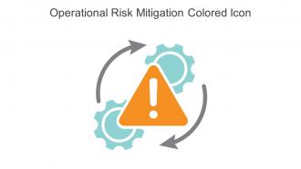 Operational Risk Mitigation Colored Icon In Powerpoint Pptx Png And Editable Eps Format