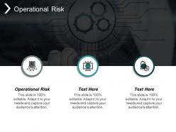 Operational risk ppt powerpoint presentation slides show cpb