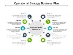 Operational strategy business plan ppt powerpoint presentation gallery inspiration cpb