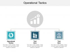 Operational tactics ppt powerpoint presentation portfolio examples cpb