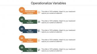 Operationalize variables ppt powerpoint presentation ideas infographics cpb