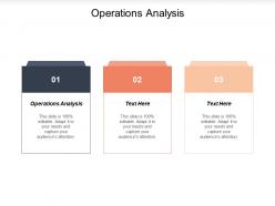 Operations analysis ppt powerpoint presentation ideas tips cpb