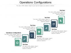 Operations configurations ppt powerpoint presentation show example introduction cpb