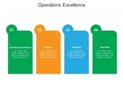 Operations excellence ppt powerpoint presentation portfolio styles cpb