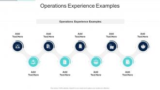 Operations Experience Examples In Powerpoint And Google Slides Cpb