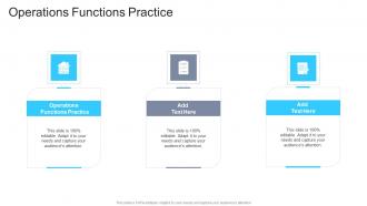 Operations Functions Practice In Powerpoint And Google Slides Cpb