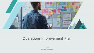 Operations Improvement Plan PPT Designs AT Operations Improvement Plan PPT Designs AT
