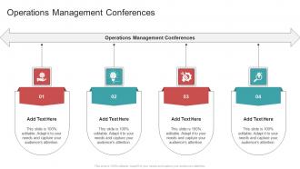 Operations Management Conferences In Powerpoint And Google Slides Cpb