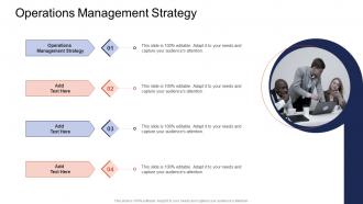 Operations Management Strategy In Powerpoint And Google Slides Cpb