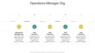 Operations Manager Org In Powerpoint And Google Slides Cpb