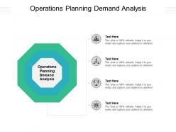 Operations planning demand analysis ppt powerpoint presentation outline slide download cpb