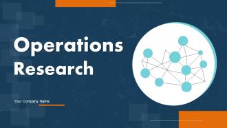 Operations Research Powerpoint Presentation Slides