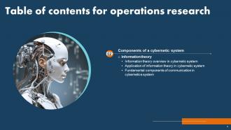 Operations Research Powerpoint Presentation Slides Graphical Engaging
