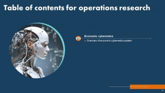 Operations Research Powerpoint Presentation Slides Researched Adaptable