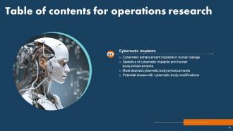 Operations Research Powerpoint Presentation Slides Professional Adaptable