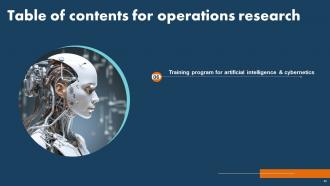 Operations Research Powerpoint Presentation Slides Attractive Adaptable
