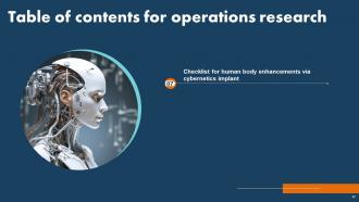 Operations Research Powerpoint Presentation Slides Captivating Adaptable