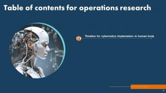Operations Research Powerpoint Presentation Slides Engaging Adaptable