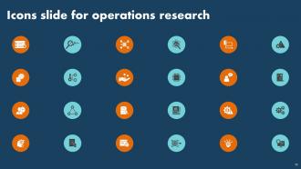 Operations Research Powerpoint Presentation Slides Best Pre-designed