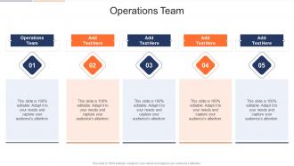 Operations Team In Powerpoint And Google Slides Cpb