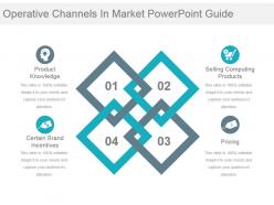 Operative channels in market powerpoint guide