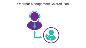 Operator Management Colored Icon In Powerpoint Pptx Png And Editable Eps Format