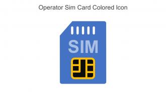 Operator Sim Card Colored Icon In Powerpoint Pptx Png And Editable Eps Format