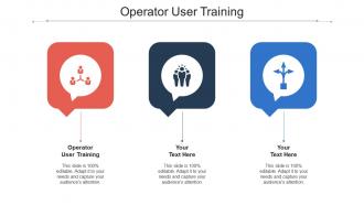 Operator user training ppt powerpoint presentation show example introduction cpb