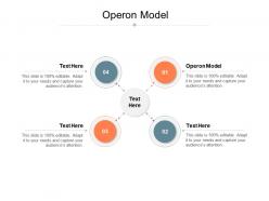 Operon model ppt powerpoint presentation summary grid cpb