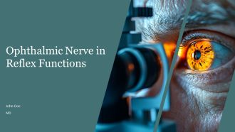 Ophthalmic Nerve In Reflex Functions PPT Example AT